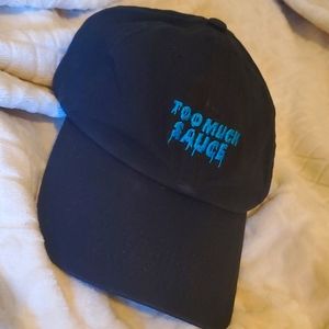"Too much sauce" black hat